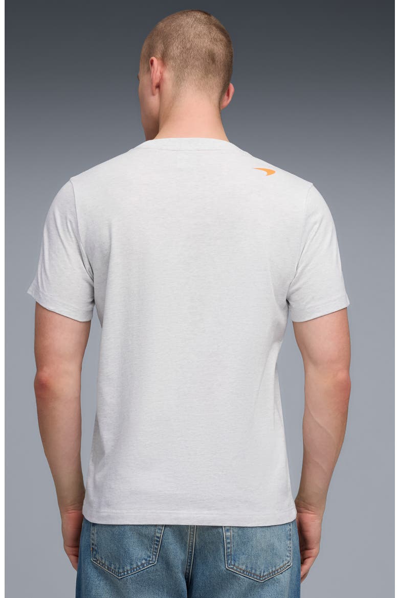 McLaren Racing Driver Graphic T-Shirt, Alternate, color, WHITE GLOW HEATHER