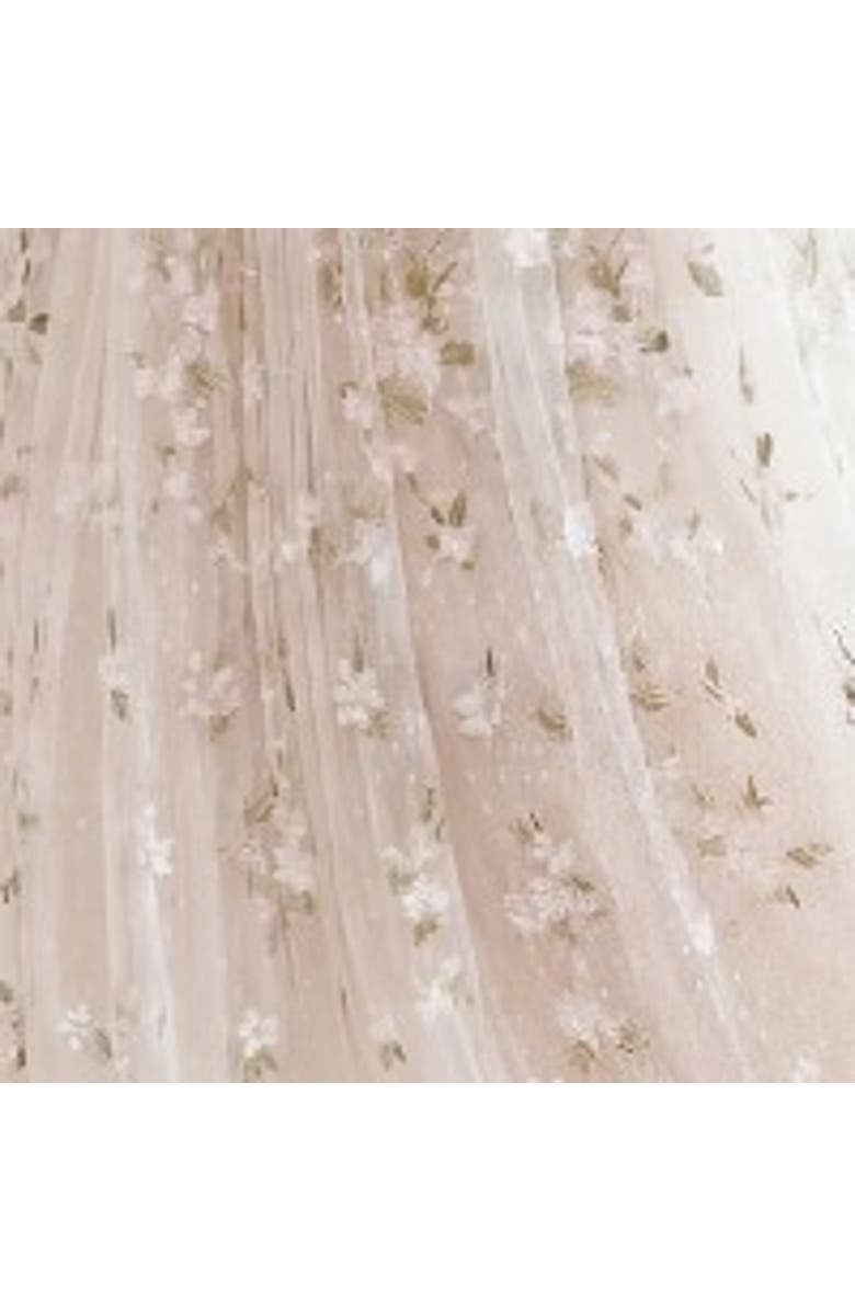 Needle & Thread Camellia Ditsy Ankle Gown, Alternate, color, Cream/Multi