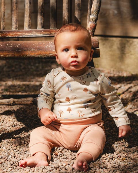 Organic Cotton Allover Tree (Baby)