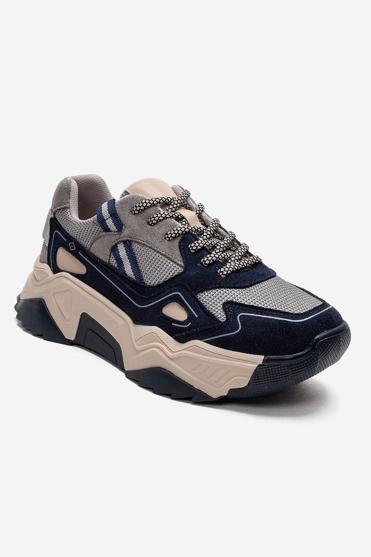 Pleur Fashion Sneaker, Alternate, color, Navy Suede