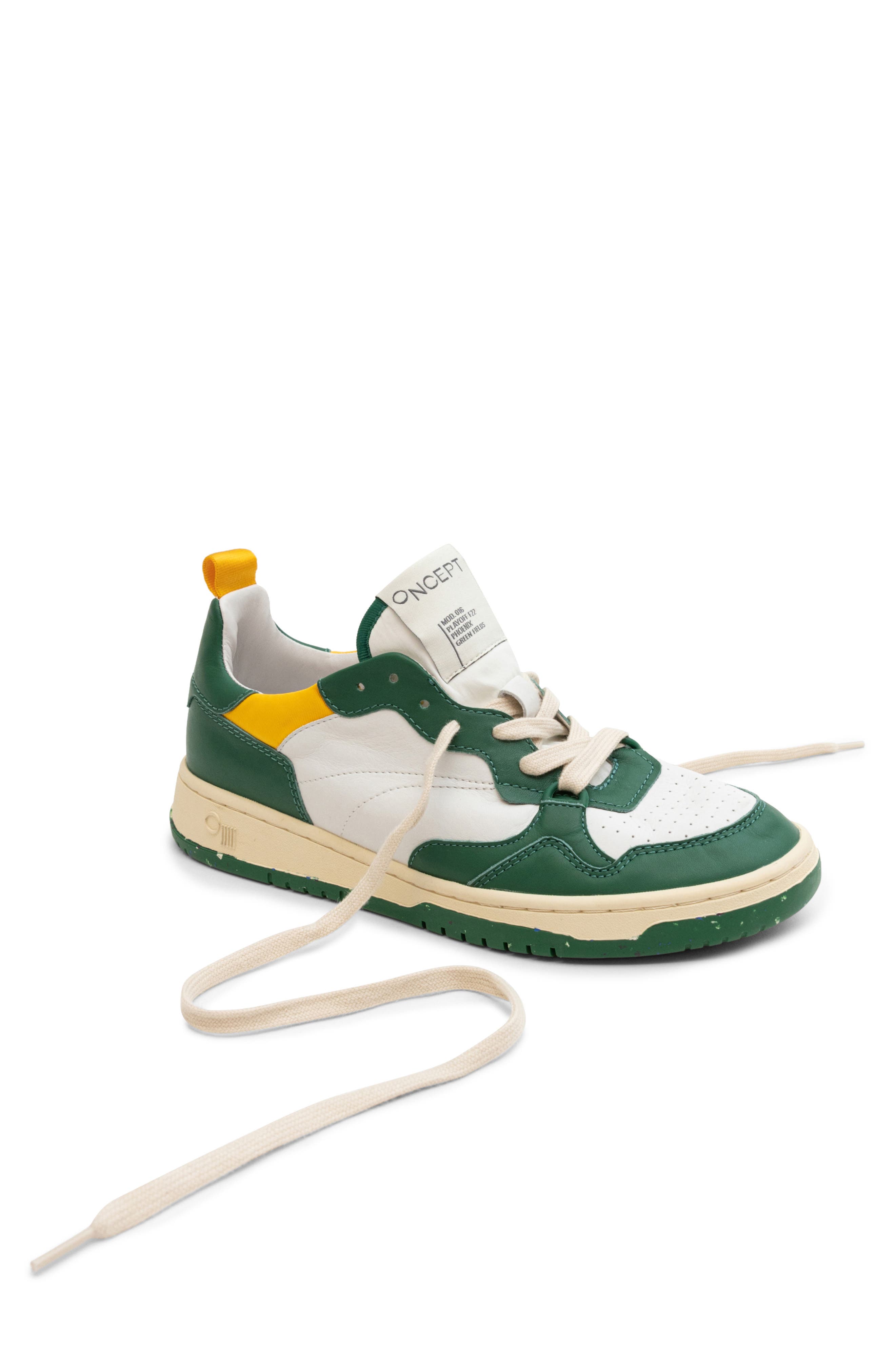 Oncept Phoenix Low Top Sneaker, Alternate, color, Green Fields