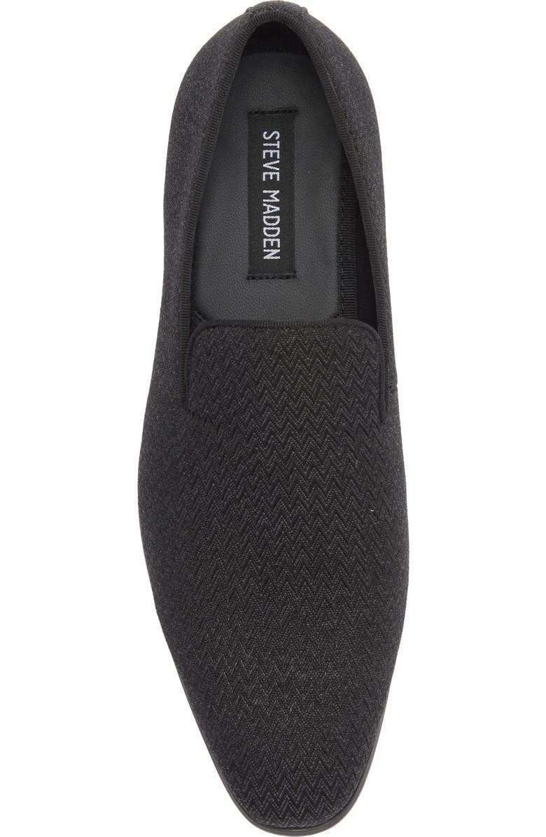 Steve Madden Jarontey Loafer, Alternate, color, Black/ Black