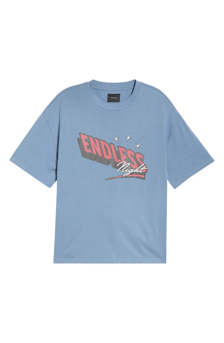 PacSun Endless Nights Graphic T-Shirt, Main, color, Blue