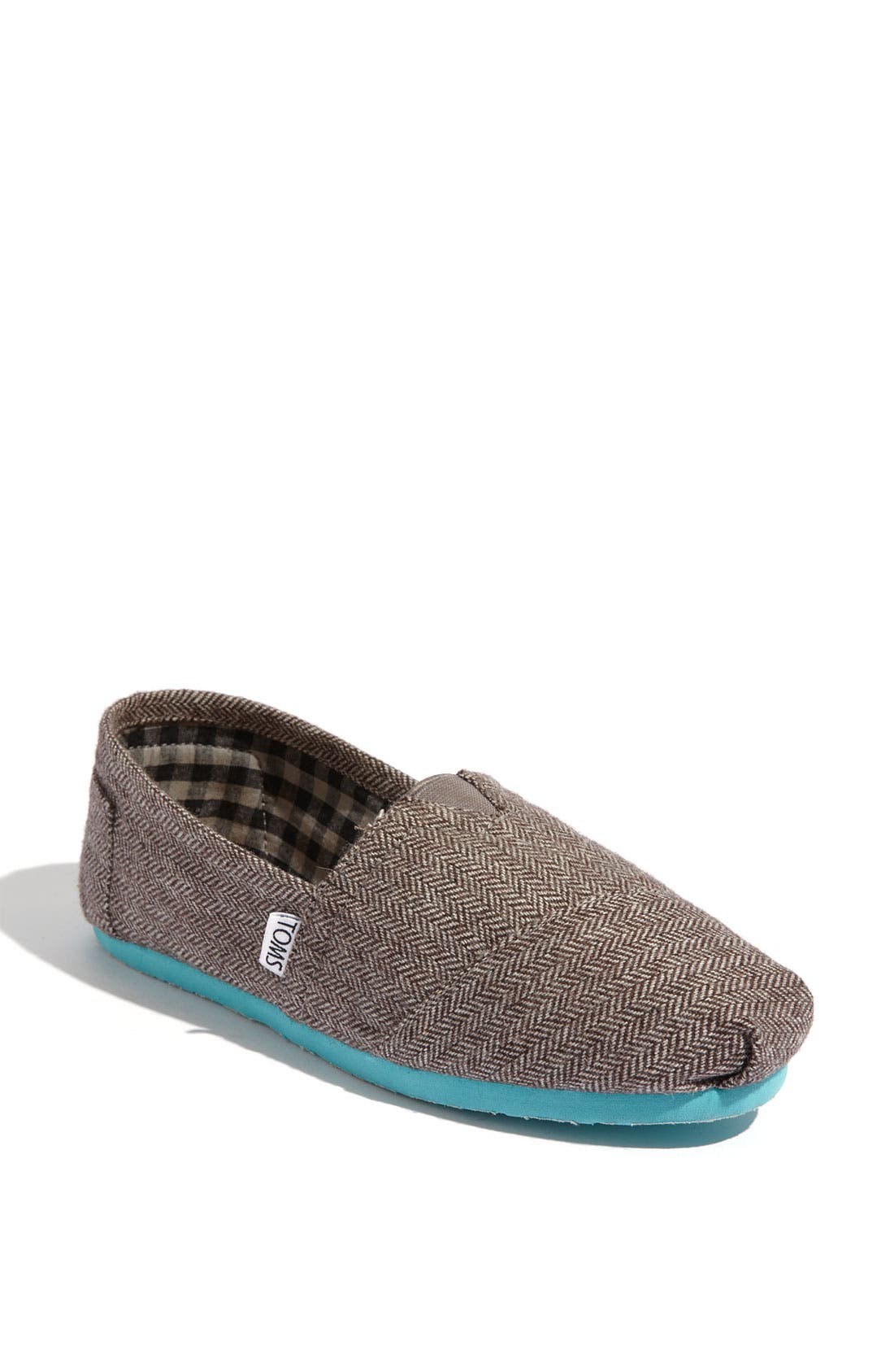 TOMS 'Classic' Herringbone Slip-On, Main, color, 