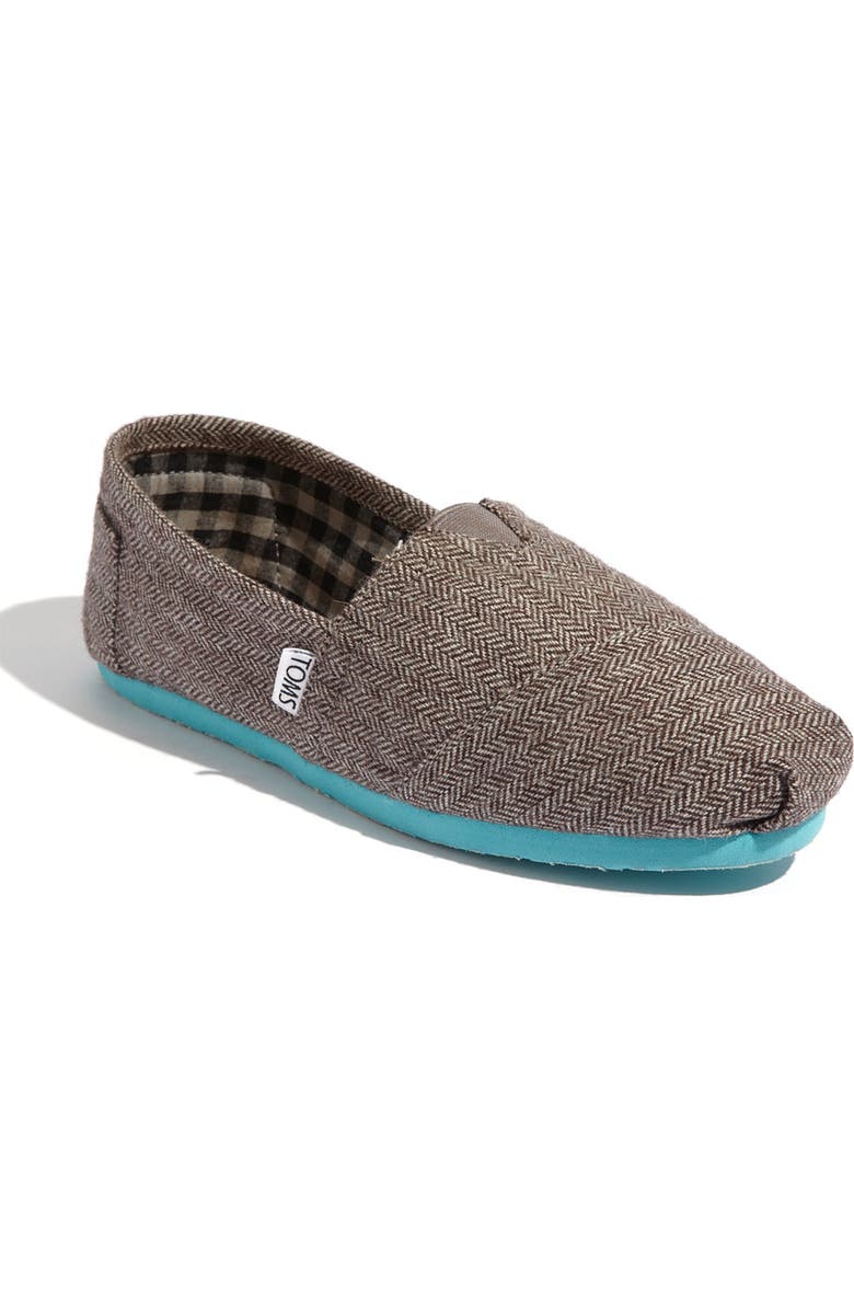 TOMS 'Classic' Herringbone Slip-On, Main, color,