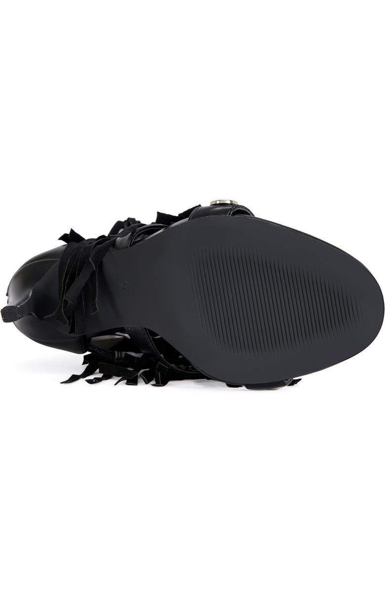 AZALEA WANG Sameya Stiletto Sandal, Alternate, color, Black