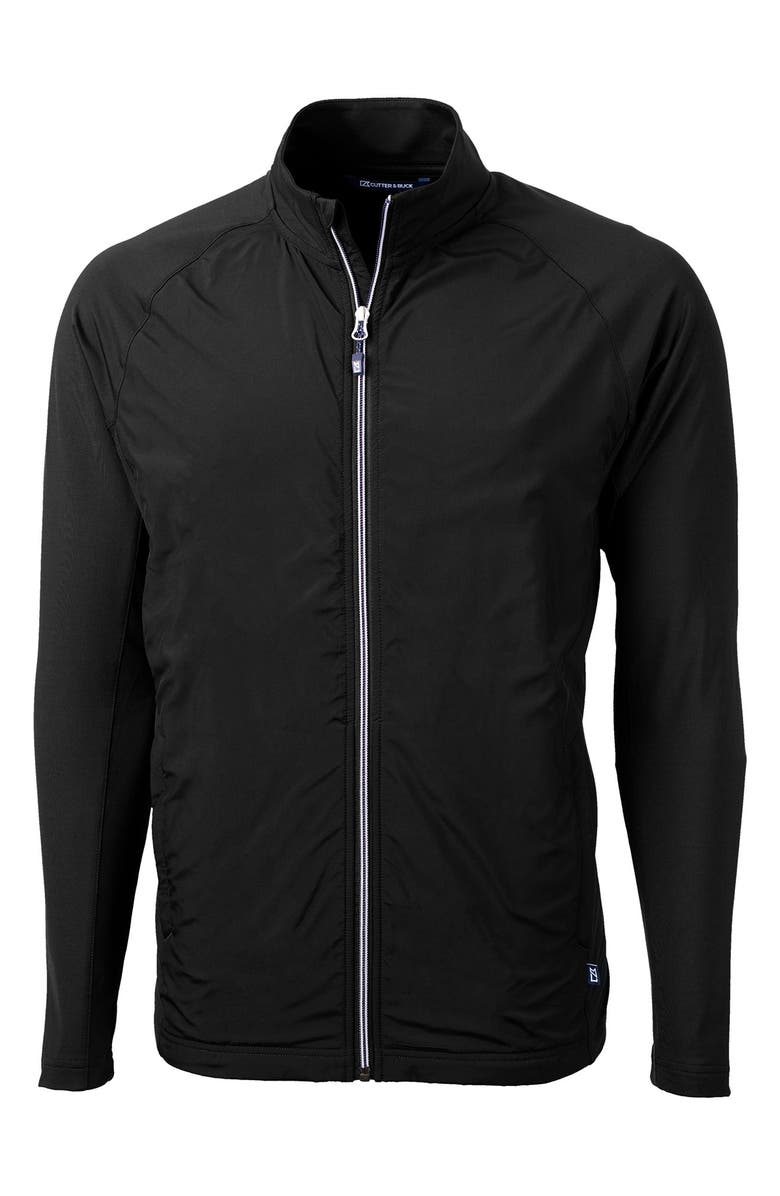 Cutter & Buck Adapt Hybrid Full Zip Jacket, Alternate, color, Black