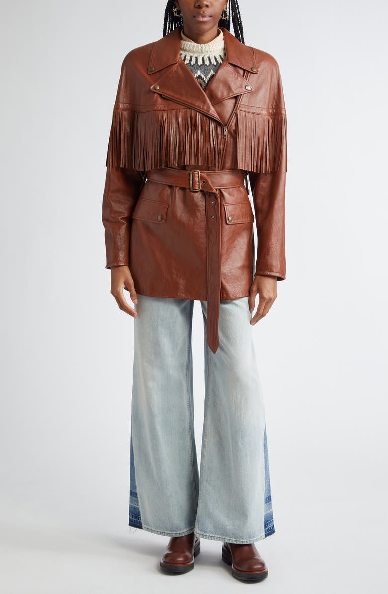 Chloé Wide Leg Jeans, Alternate, color, 