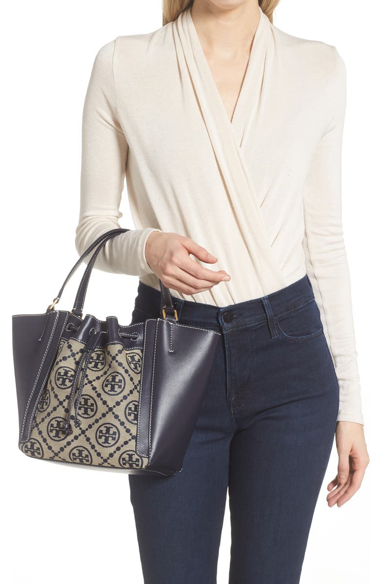 Tory Burch T Monogram McGraw Dragonfly Satchel, Alternate, color,