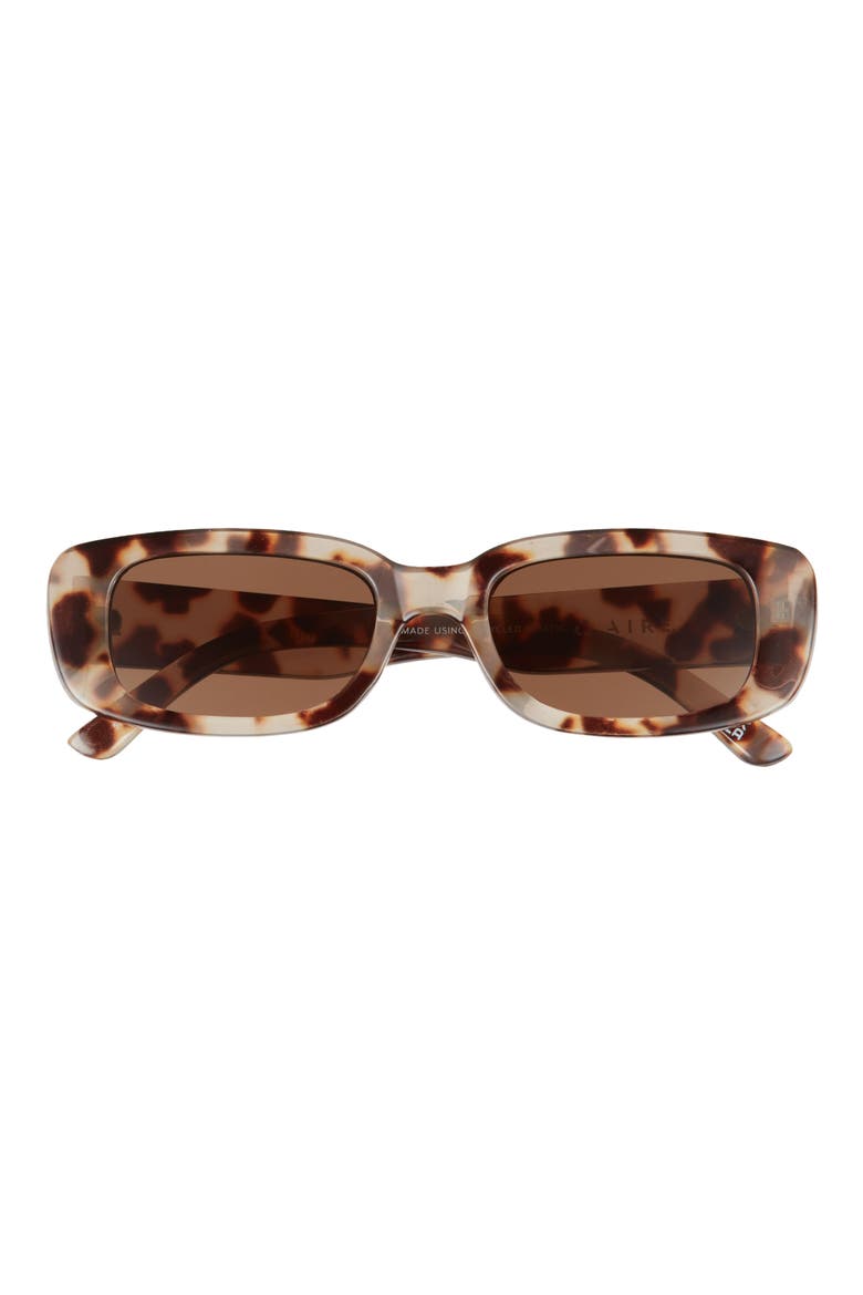 Ceres 51mm Rectangular Sunglasses, Main, color, COOKIE TORT / BROWN MONO
