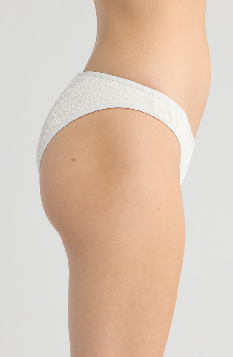 Good American Always Fits Bikini Bottoms, Alternate, color, Cloud White001