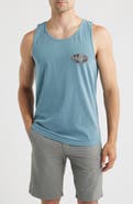 DARK SEAS Tropical Night Cotton Graphic Tank