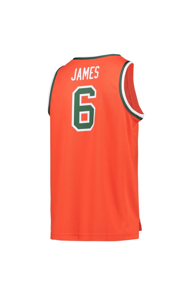 NIKE X LEBRON JAMES Men's Nike x LeBron James Orange Florida A&M Rattlers Replica Basketball Jersey, Alternate, color, Orange