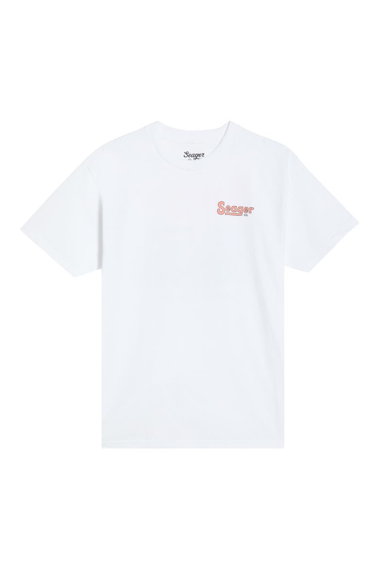 Drifting the West Cotton Graphic T-Shirt, Alternate, color, WHITE