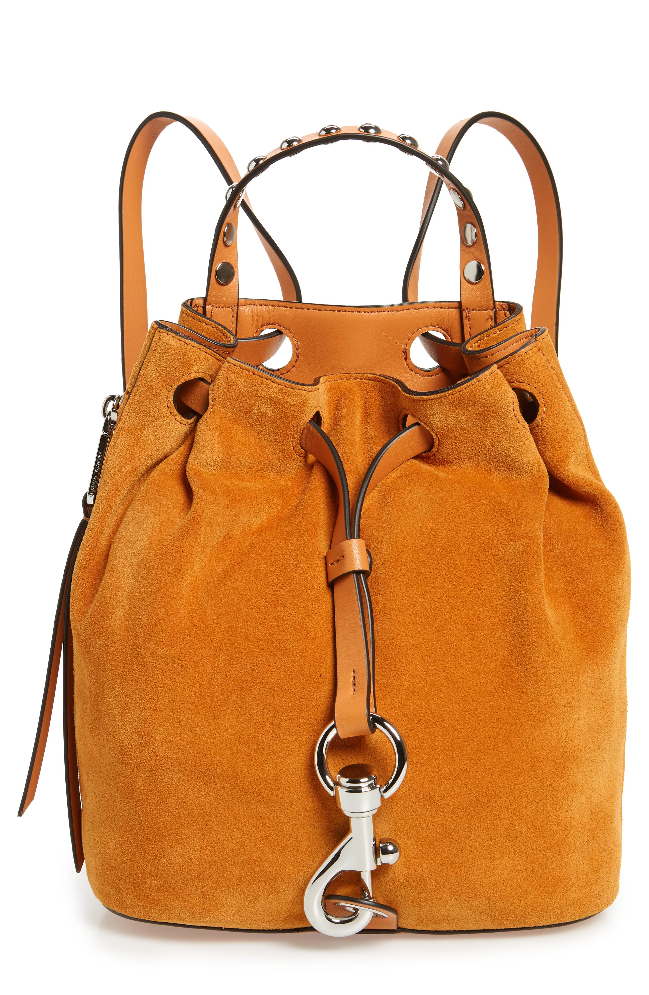 Small Blythe Leather Backpack, Main, color, GLOW