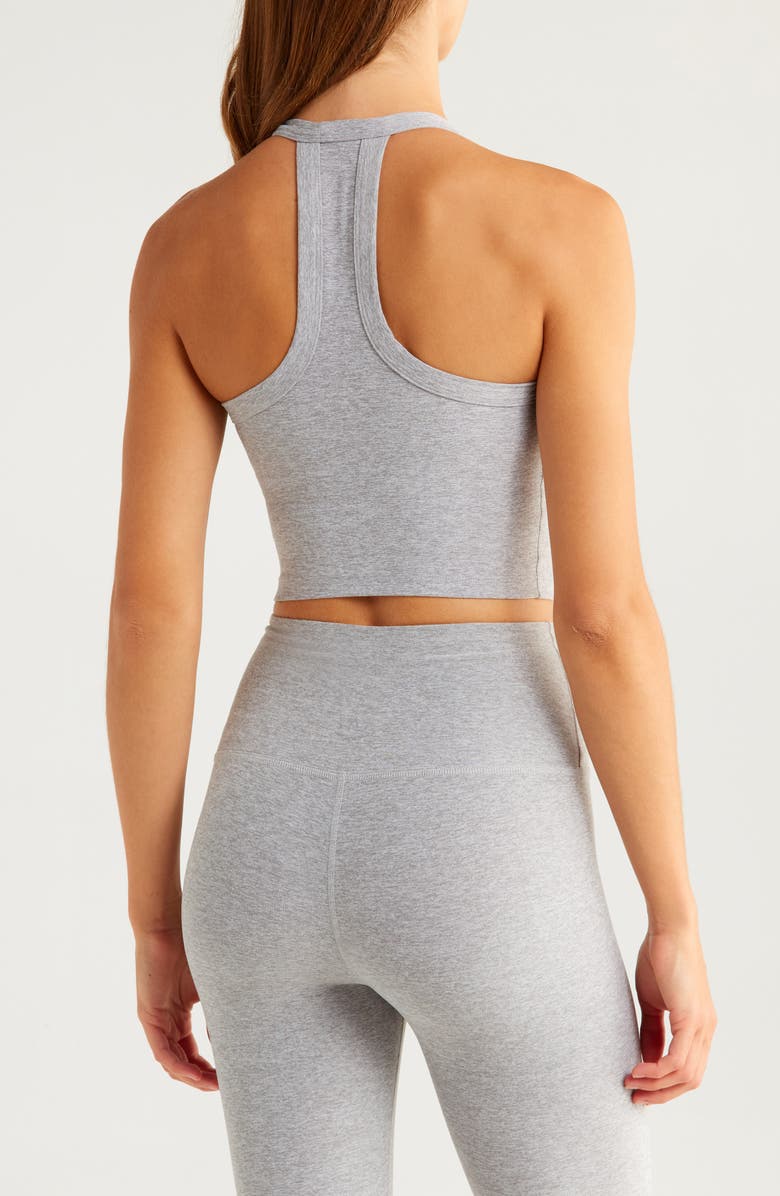 Space Dye On the Up Crop Tank