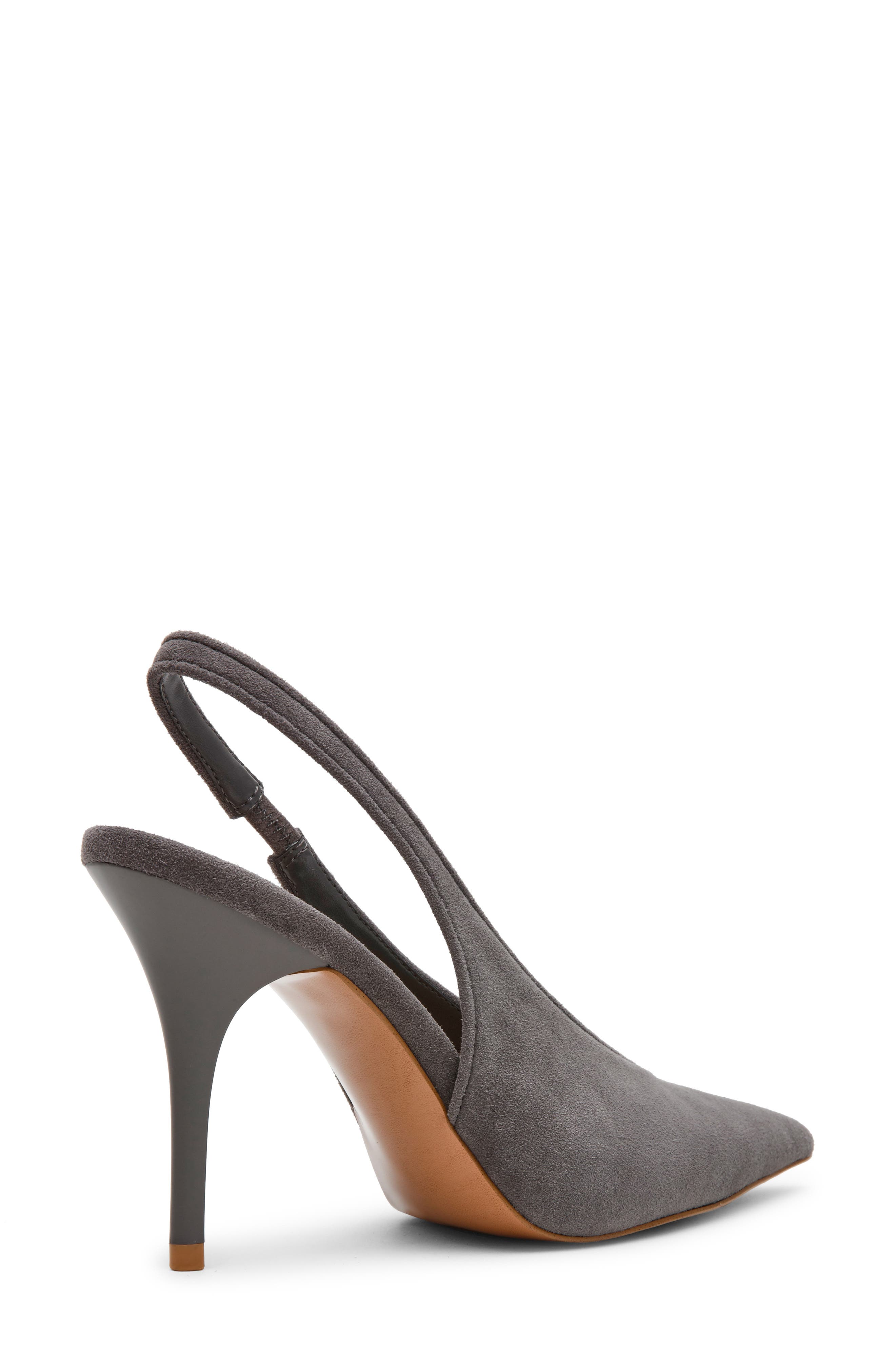 Andromeda Slingback Pumps, Alternate, color, GREY SUEDE