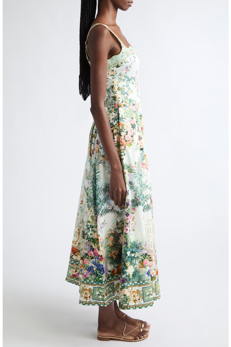 Long Fit And Flare Dress, Alternate, color, ART FOR THE EMPRESS