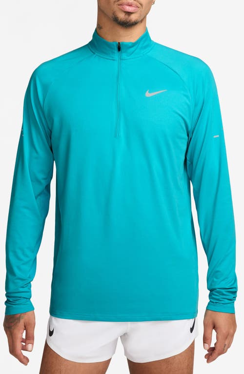 Nike Dri-fit Stride Half Zip Running Top In Dusty Cactus
