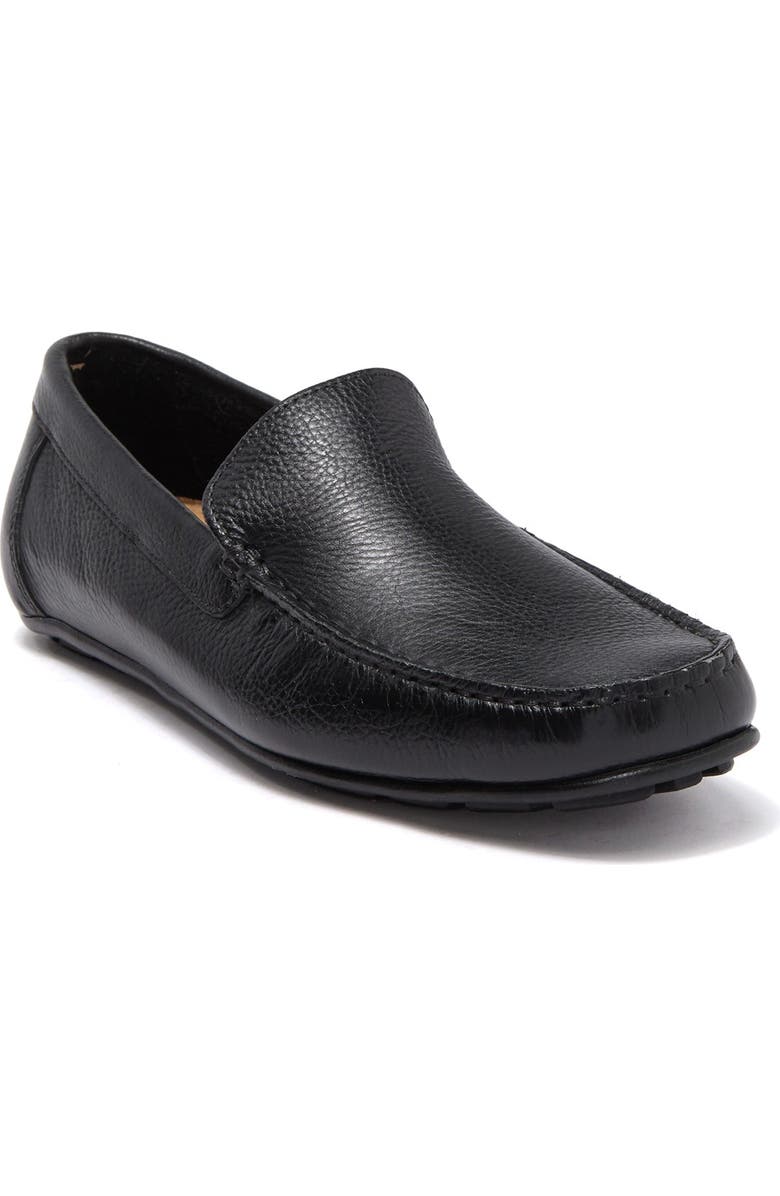 NORDSTROM RACK Lancer Driver Loafer, Main, color, Black Leather