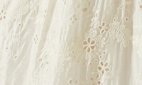 Astr The Label Jesalyn Cutout Detail Eyelet Dress In Cream