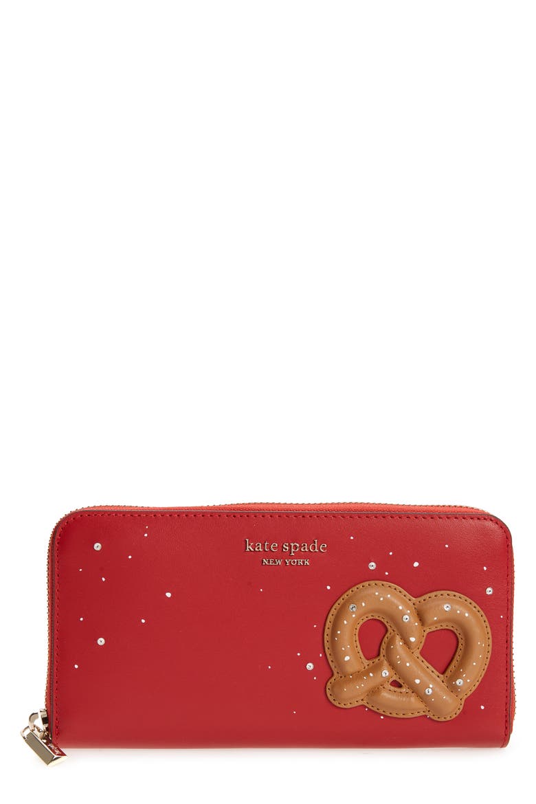 on a roll zip clutch, Main, color, LAVA FALLS