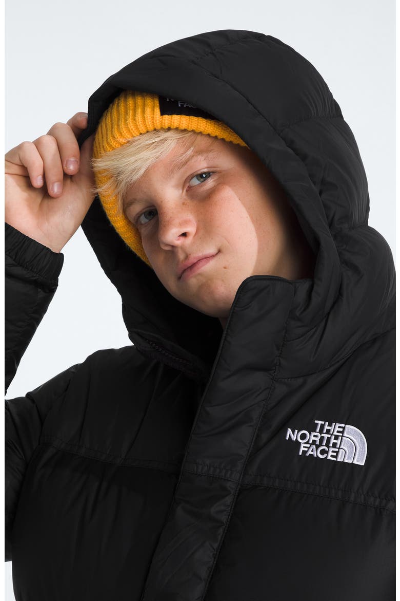 Kids' Retro 1996 Nuptse 700 Fill Power Down Packable Hooded Long