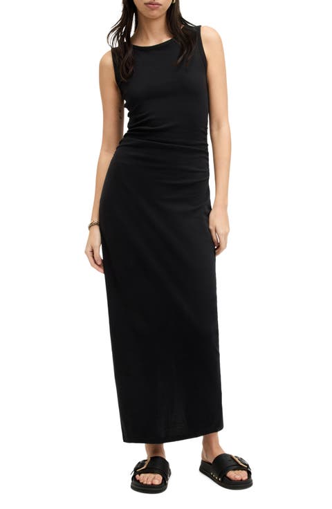 Katarina Ruched Side Maxi Dress