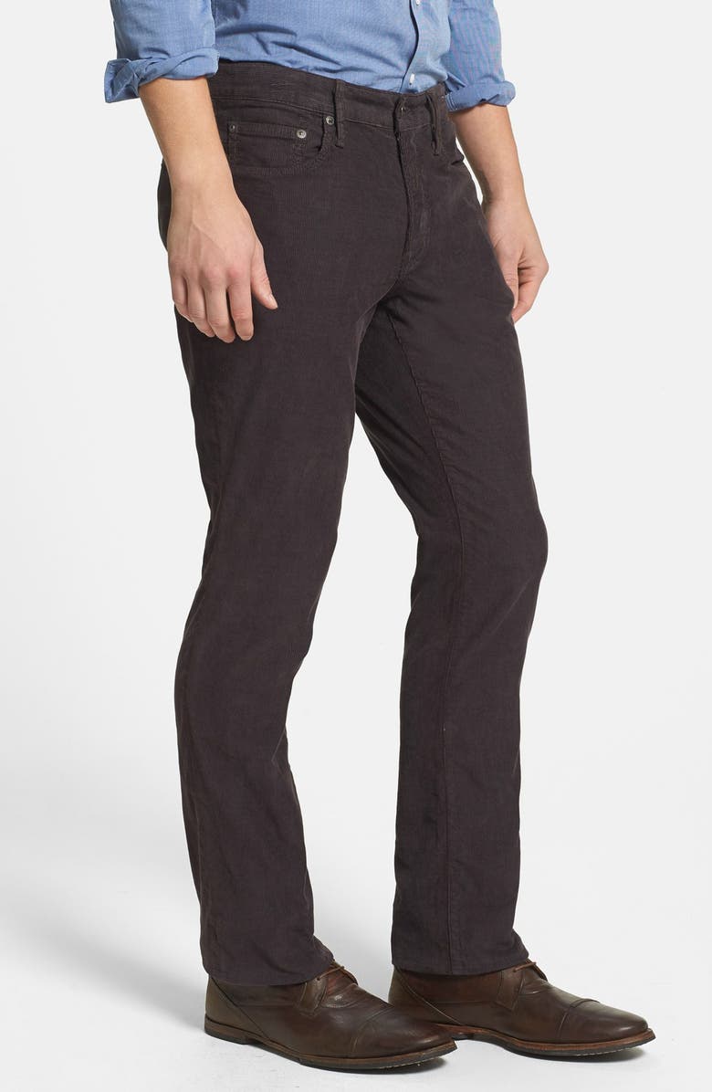 Bonobos Straight Leg Five-Pocket Corduroy Pants, Alternate, color, 