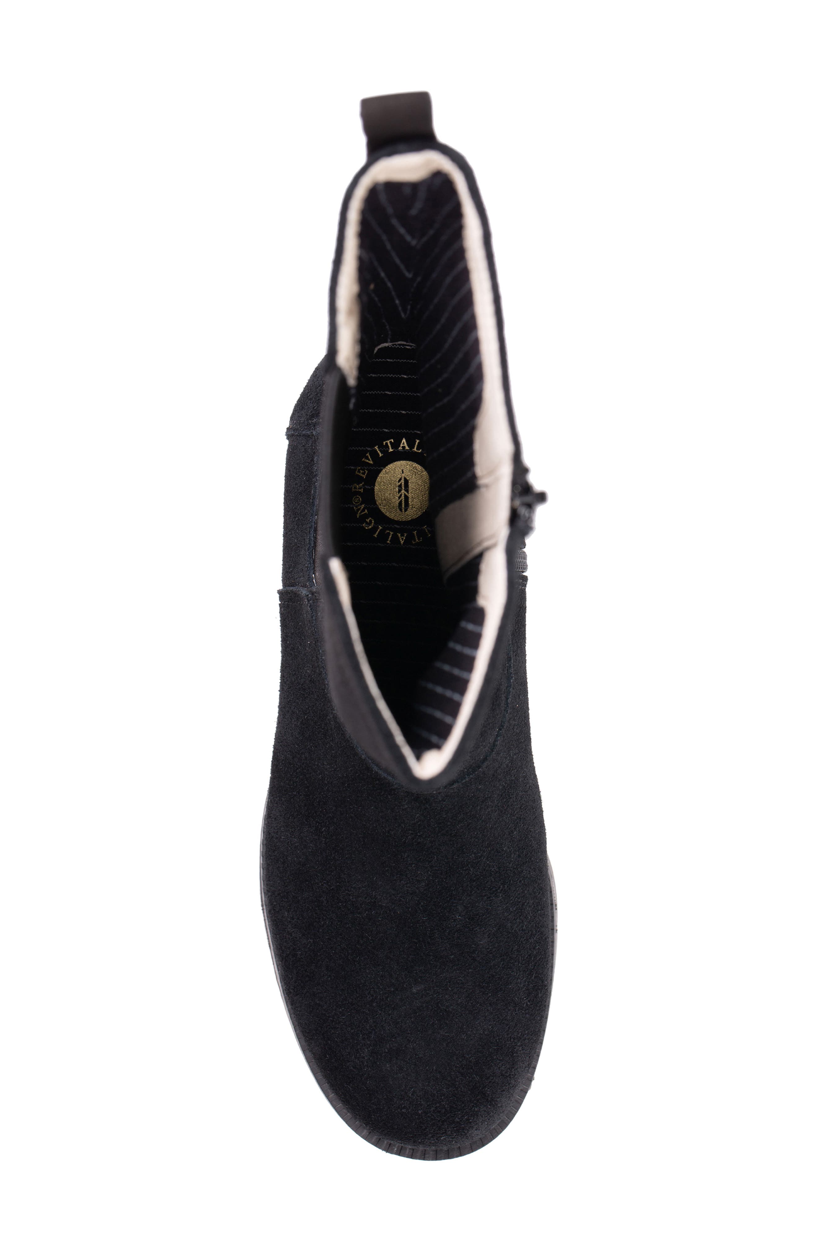 Revitalign Linden Side Stretch Panel Boot, Alternate, color, Black