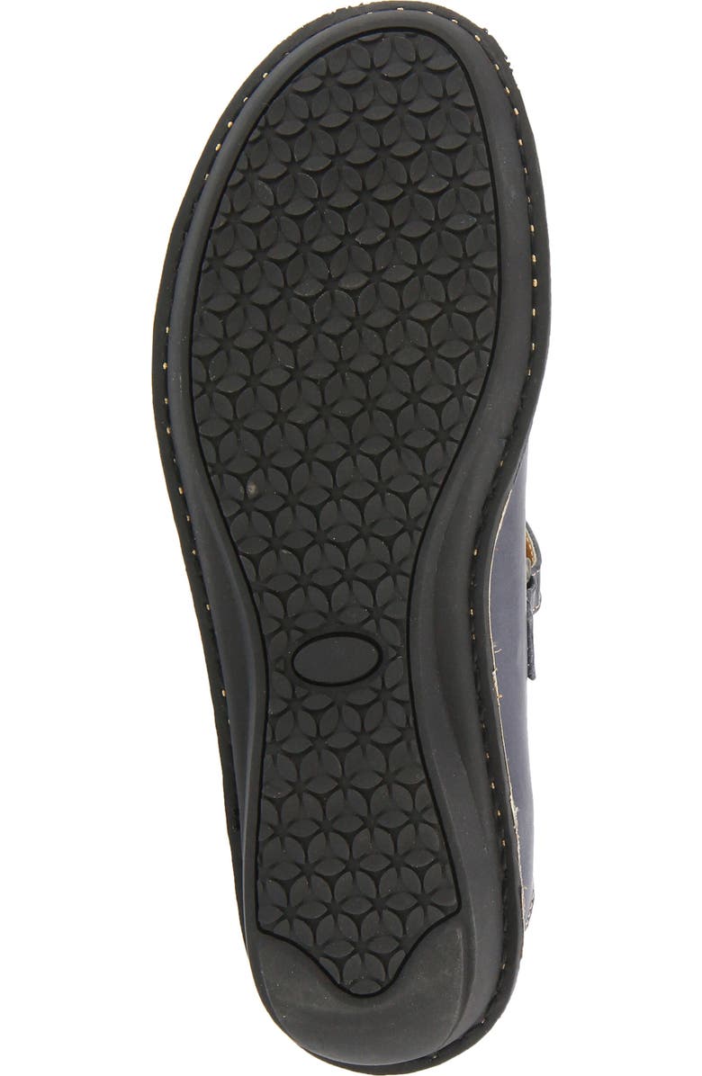 Spring Step Cosmic Mary Jane Flat, Alternate, color, Blue Leather