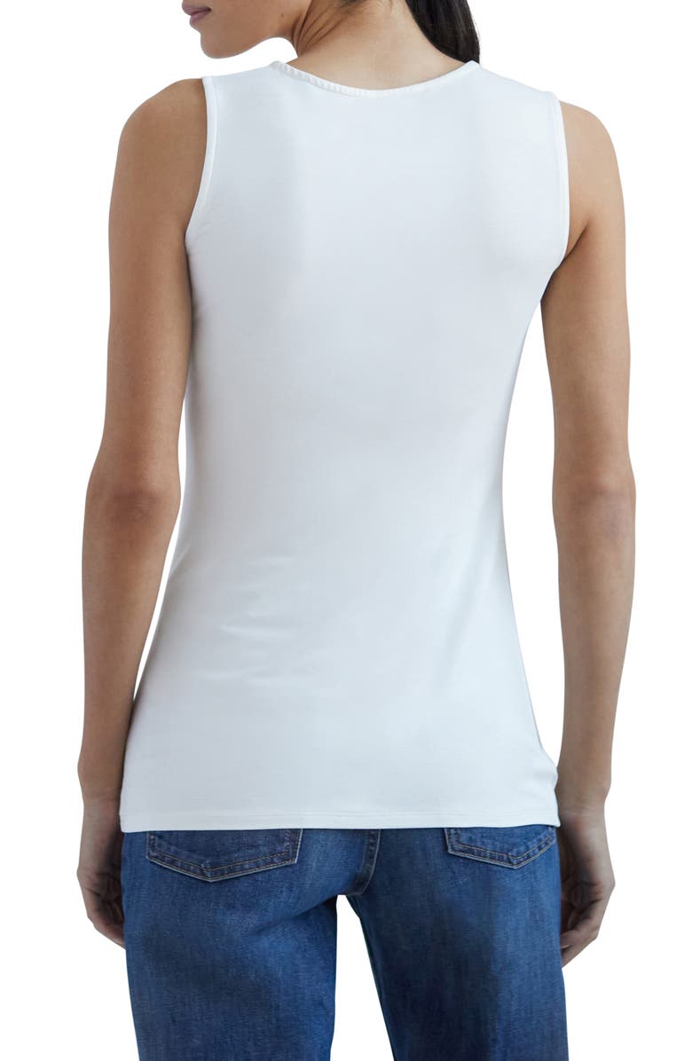 Marcella Brooklyn Layered Sleeveless Top, Alternate, color, Off White