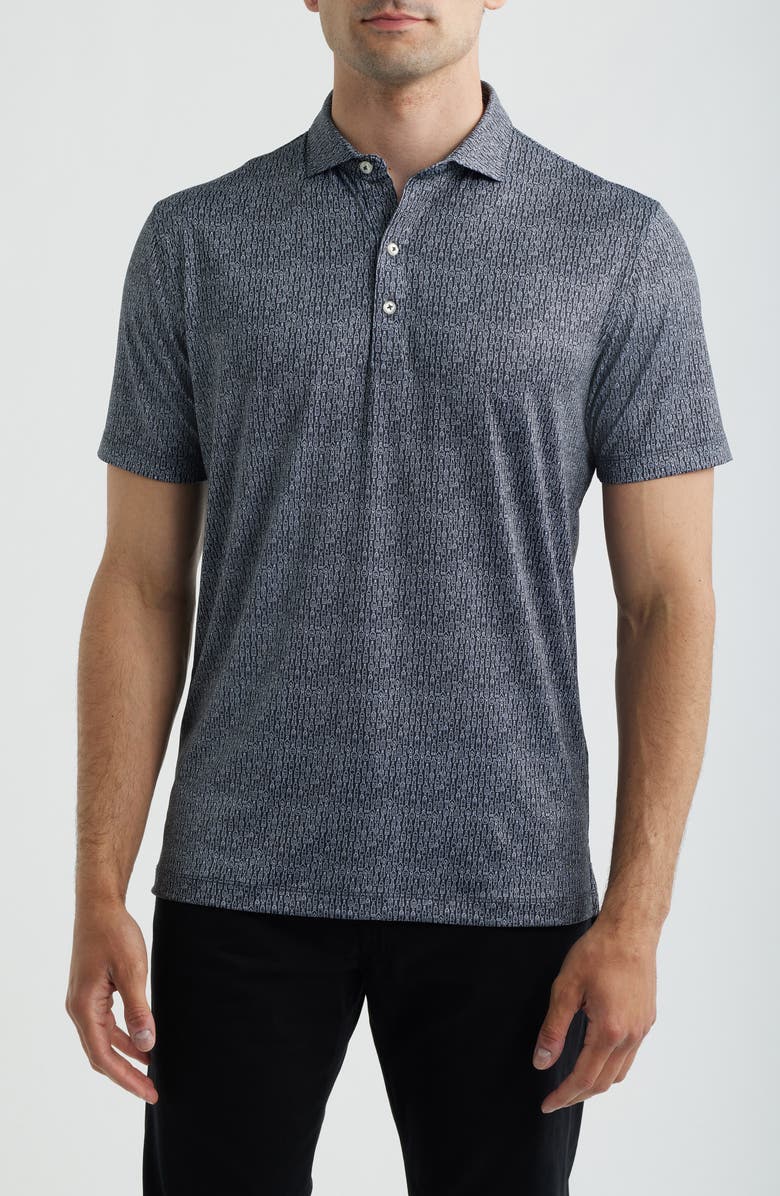 johnnie-O Bar's Open Performance Jersey Polo, Main, color, 