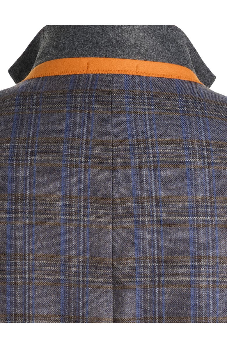 Tallia Big & Tall Multi Plaid Sport Coat, Alternate, color, 