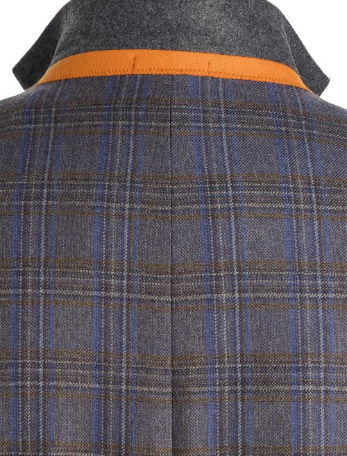 Tallia Big & Tall Multi Plaid Sport Coat