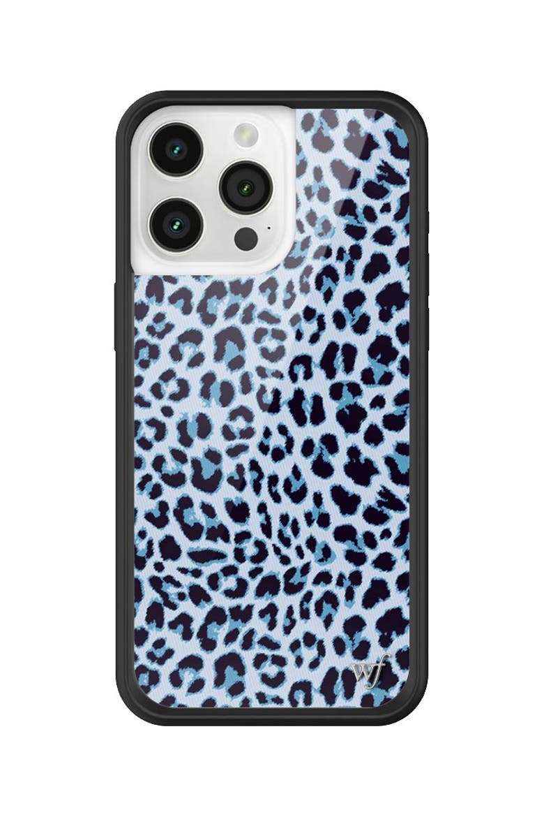 Meow | Blue iPhone Case, Alternate, color, Blue