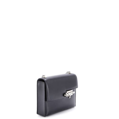 Pre-owned Hermes Hermes Verrou Chaine Bag Tadelakt Mini In Black