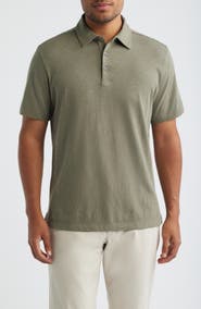 Robert Barakett Brightwood Slub Cotton Polo