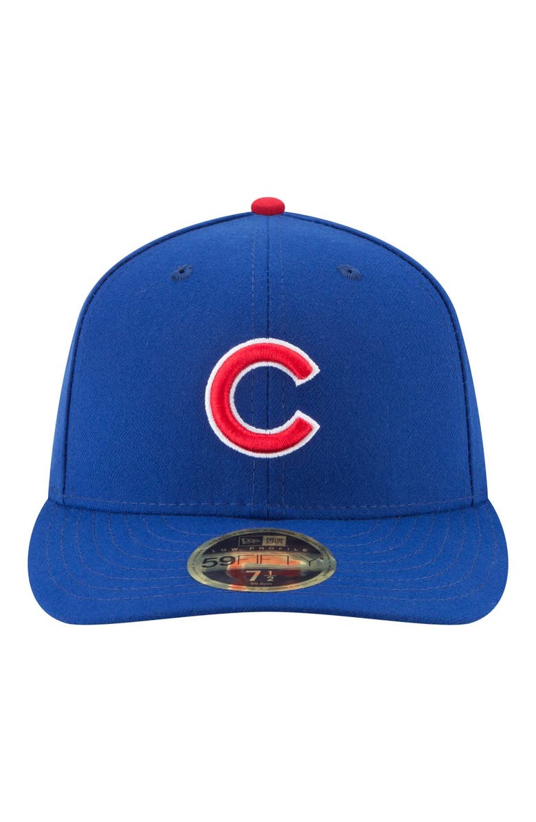 New Era Men's New Era Royal Chicago Cubs 150th Anniversary Low Profile 59FIFTY Fitted Hat, Alternate, color, Royal