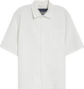 Herno Seersucker Camp Shirt