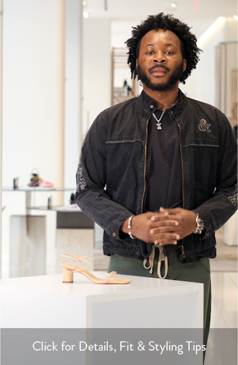 Pompeii Mid Ankle Strappy Sandal, sales video thumbnail