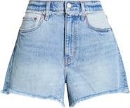 DAZE The Knockout High Waist Denim Shorts