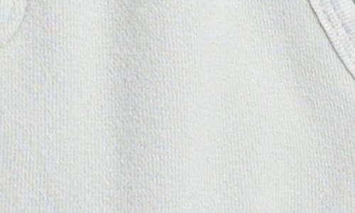 Splendid Stripe Hoodie & Sweat Shorts Set In Mineral Grey