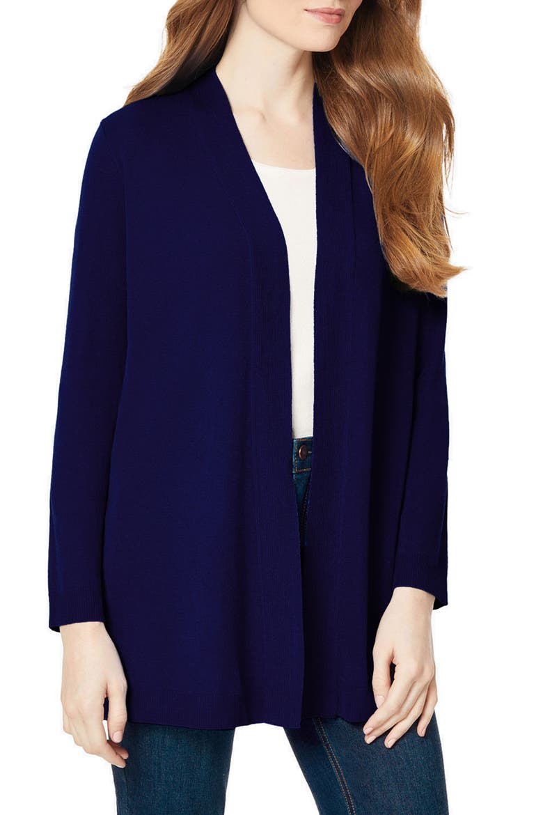Open Front Cardigan, Main, color, COLLECTION NAVY