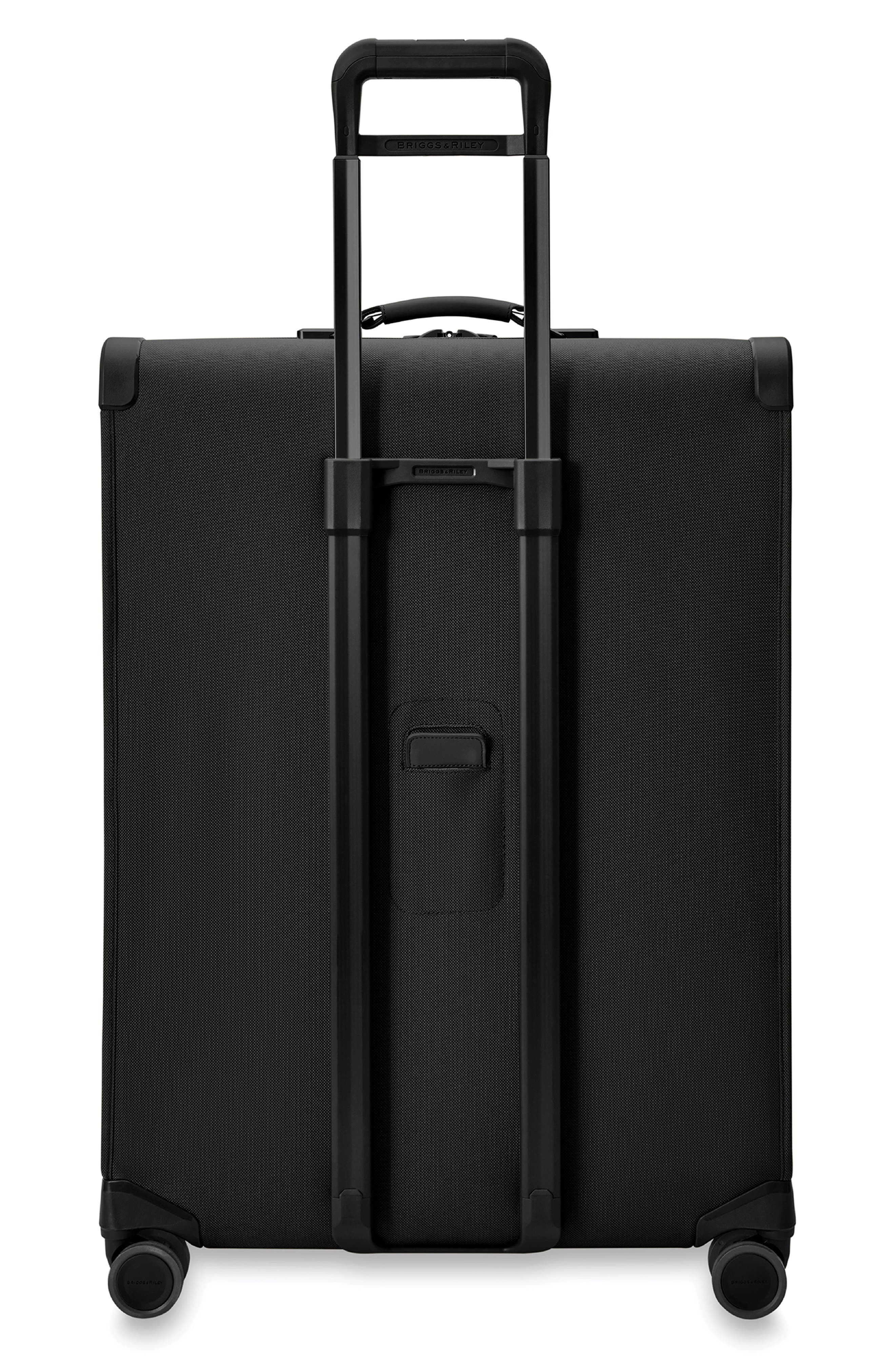 Briggs & Riley Baseline Extra Large Expandable Spinner Suitcase, Alternate, color, Black