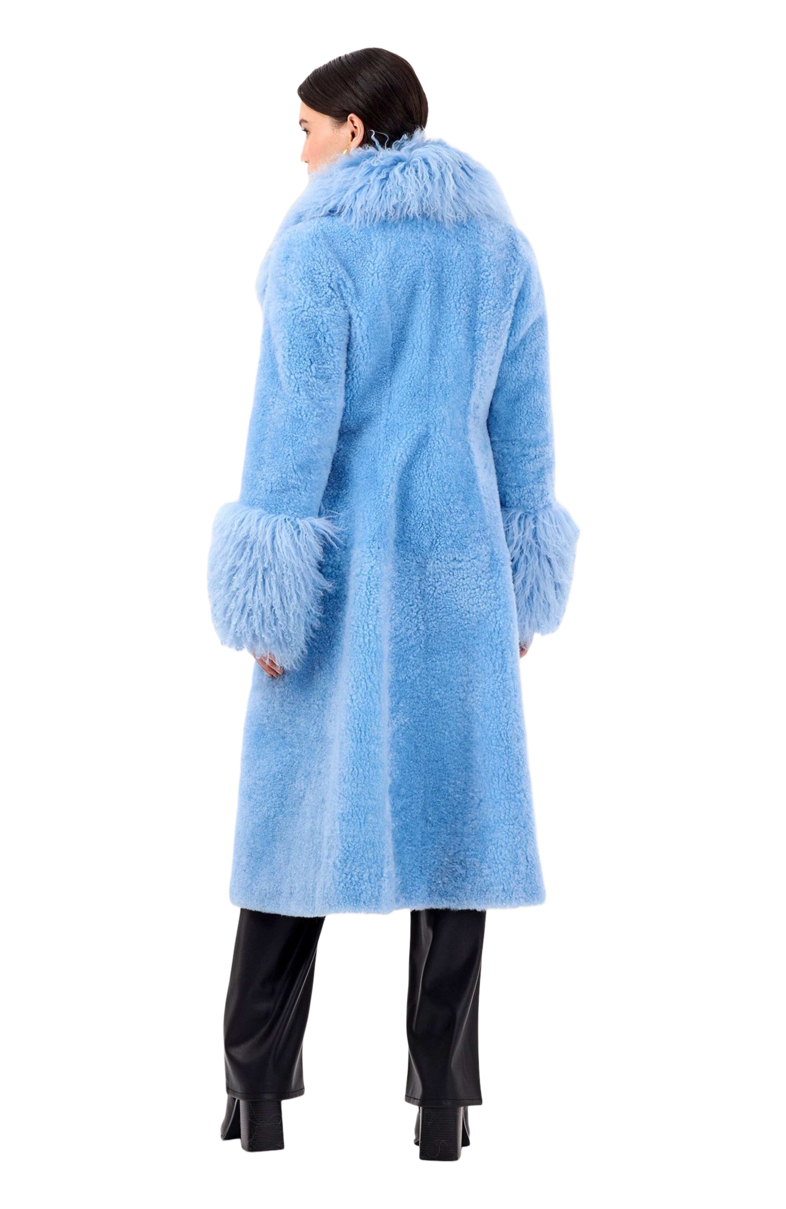 Genuine Shearling Short Coat - image 2