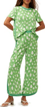 Trina Turk Overhead Printed  Ankle Length Pant