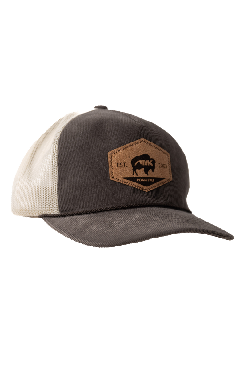 Mountain Khakis Corduroy Trucker Hat, Main, color, Brown Sand