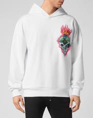 PHILIPP PLEIN Hoodie Sweatshirt Love Tattoo Men