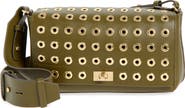 Anya Hindmarch Mortimer Grommet Embellished Leather Crossbody Bag